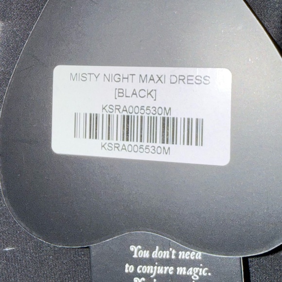 Killstar Black Lace Maxi Dress - Picture 5 of 7